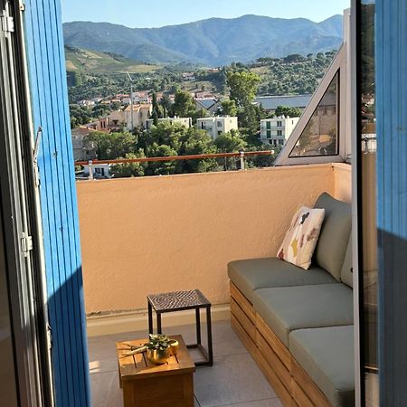 Attique A Banyuls - Vue Mer Et Montagne Exteriér fotografie