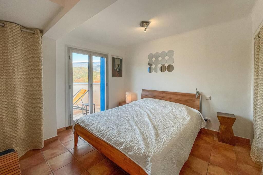Attique A Banyuls - Vue Mer Et Montagne Exteriér fotografie